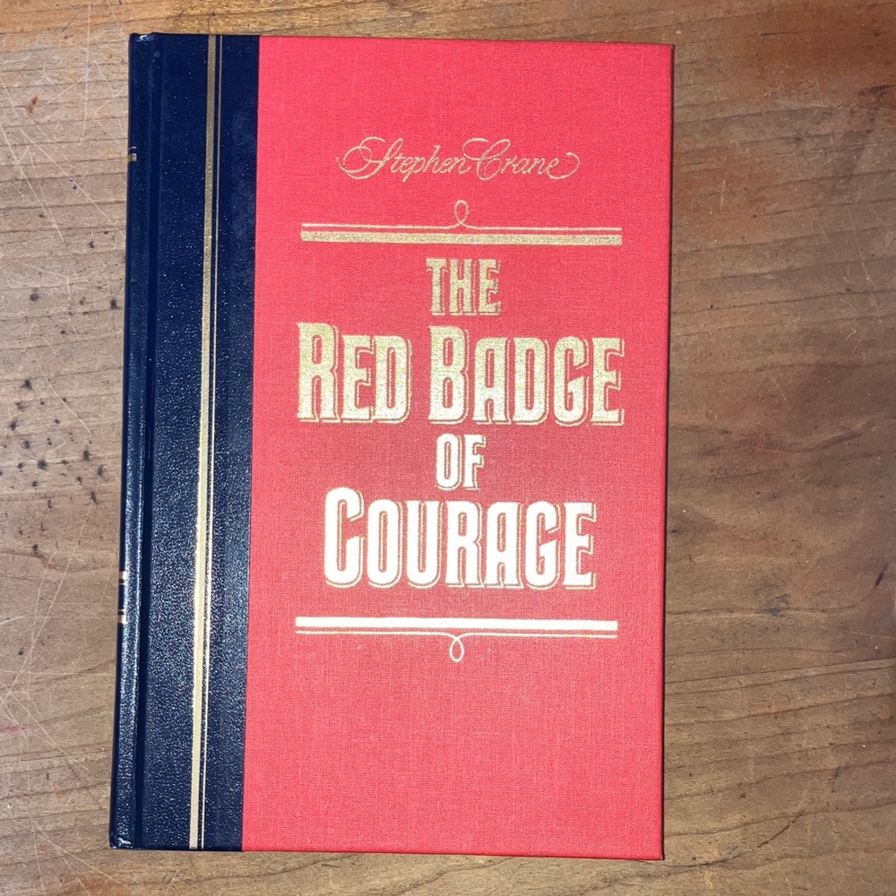 The Red Badge of Courage by Stephen Crane hardcover Book